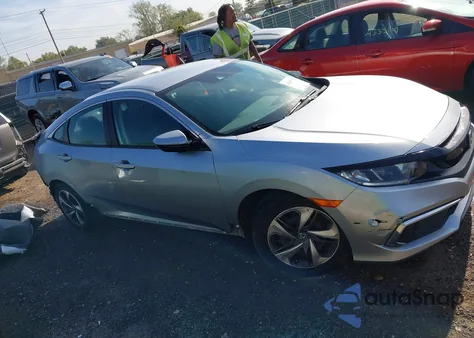 2020 Honda Civic Lx z USA, uszkodzony, nr VIN 2HGFC2F66LH547381